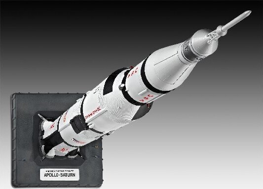 Revell - Apollo Saturn V Model Rumraket - 1 144 - 04909