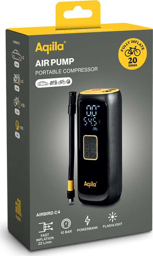 Aqiila - Airbird C4 - Luftpumpe 3I1