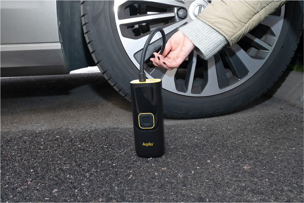 Aqiila - Airbird C7 - Luftpumpe Bærbar Kompressor