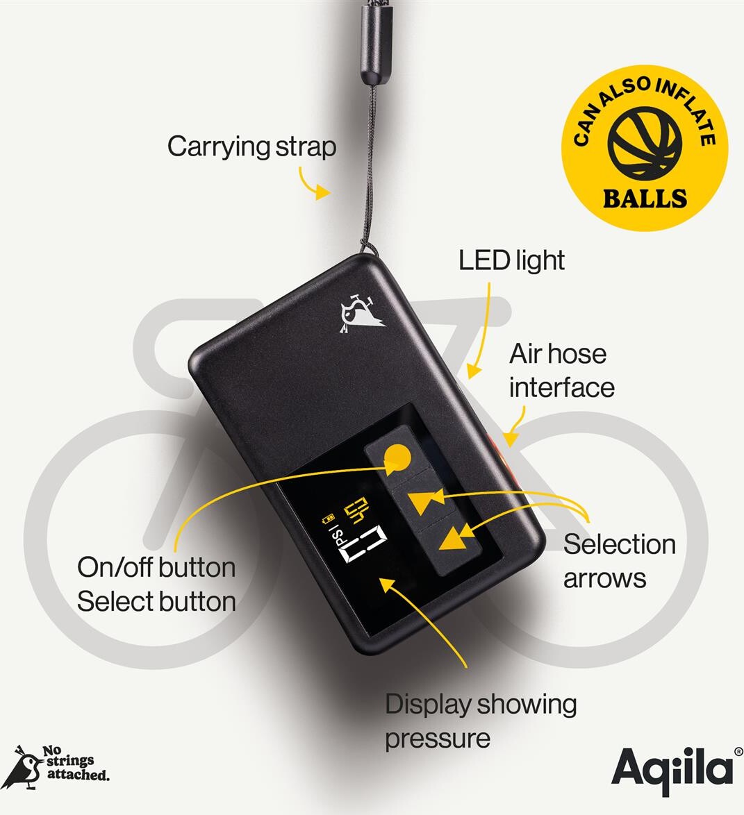 Aqiila - Airbird P1 - Minicykelpumpe