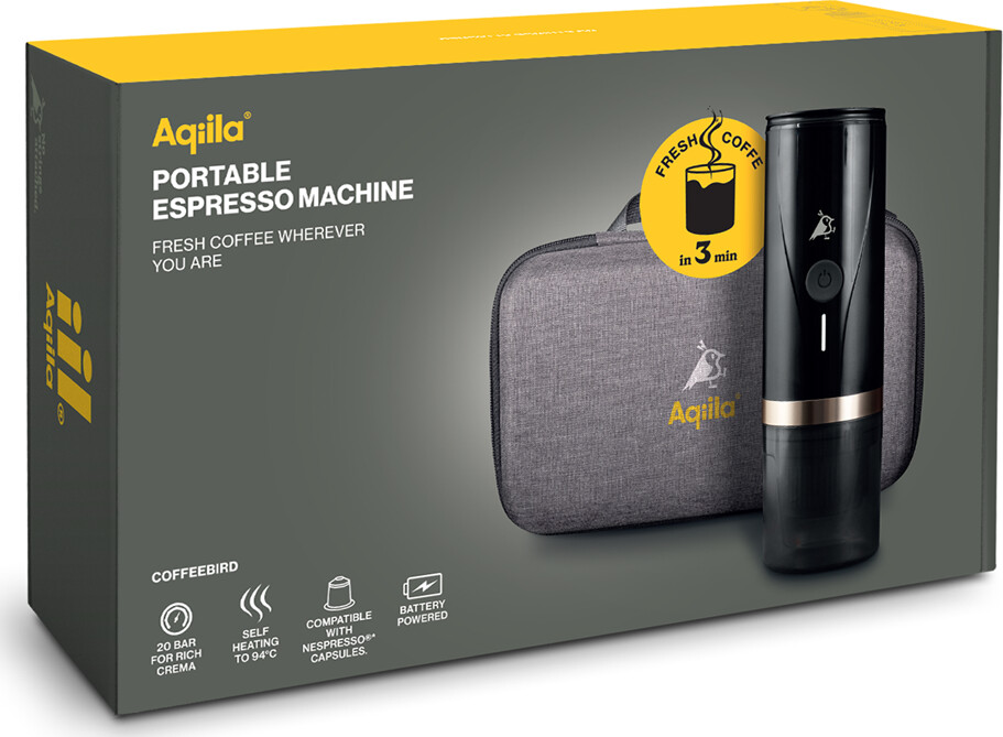 Aqiila - Coffeebird - Bærbar Espressomaskine