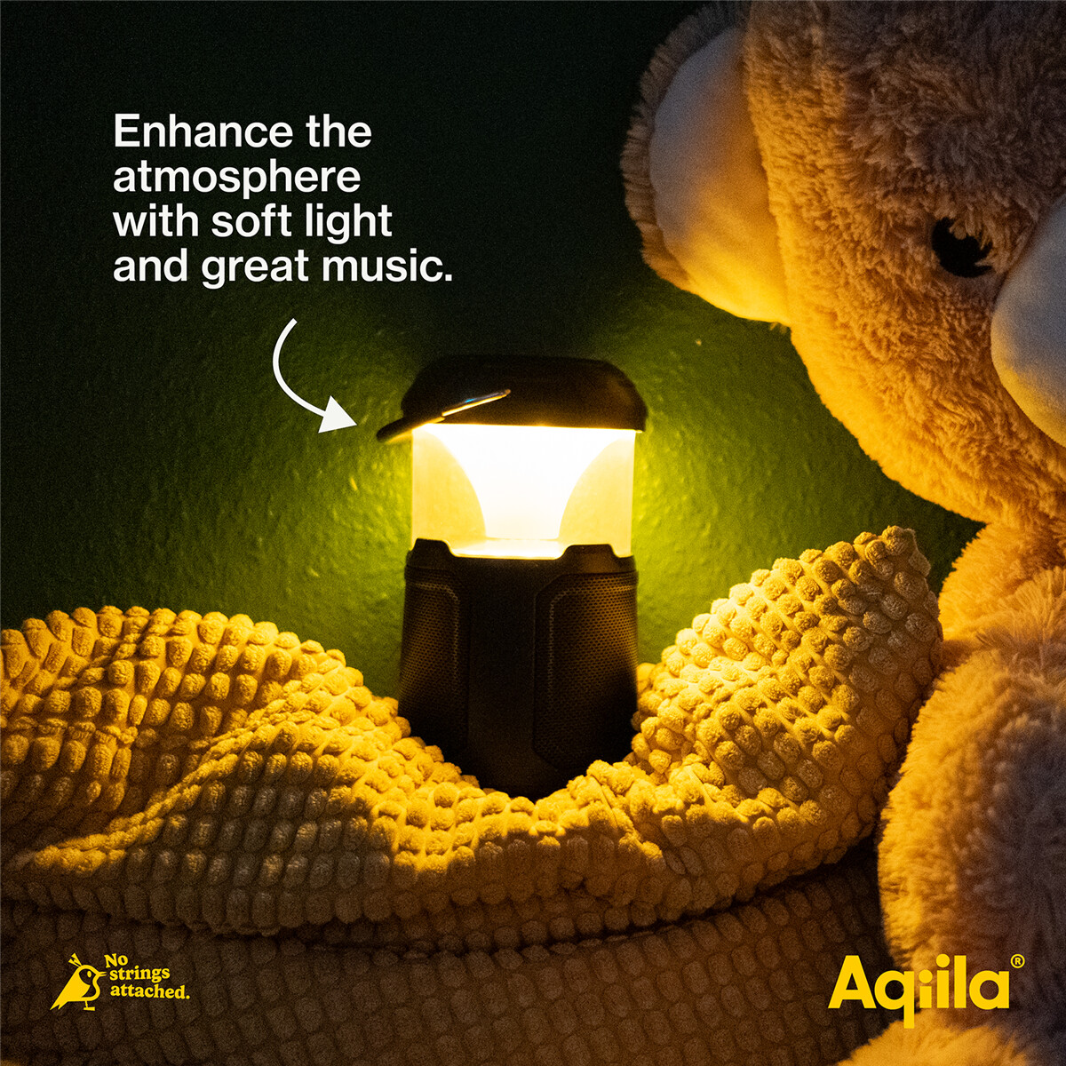 Aqiila - Soundbird B10 - Dimmable Led Light With Speakers
