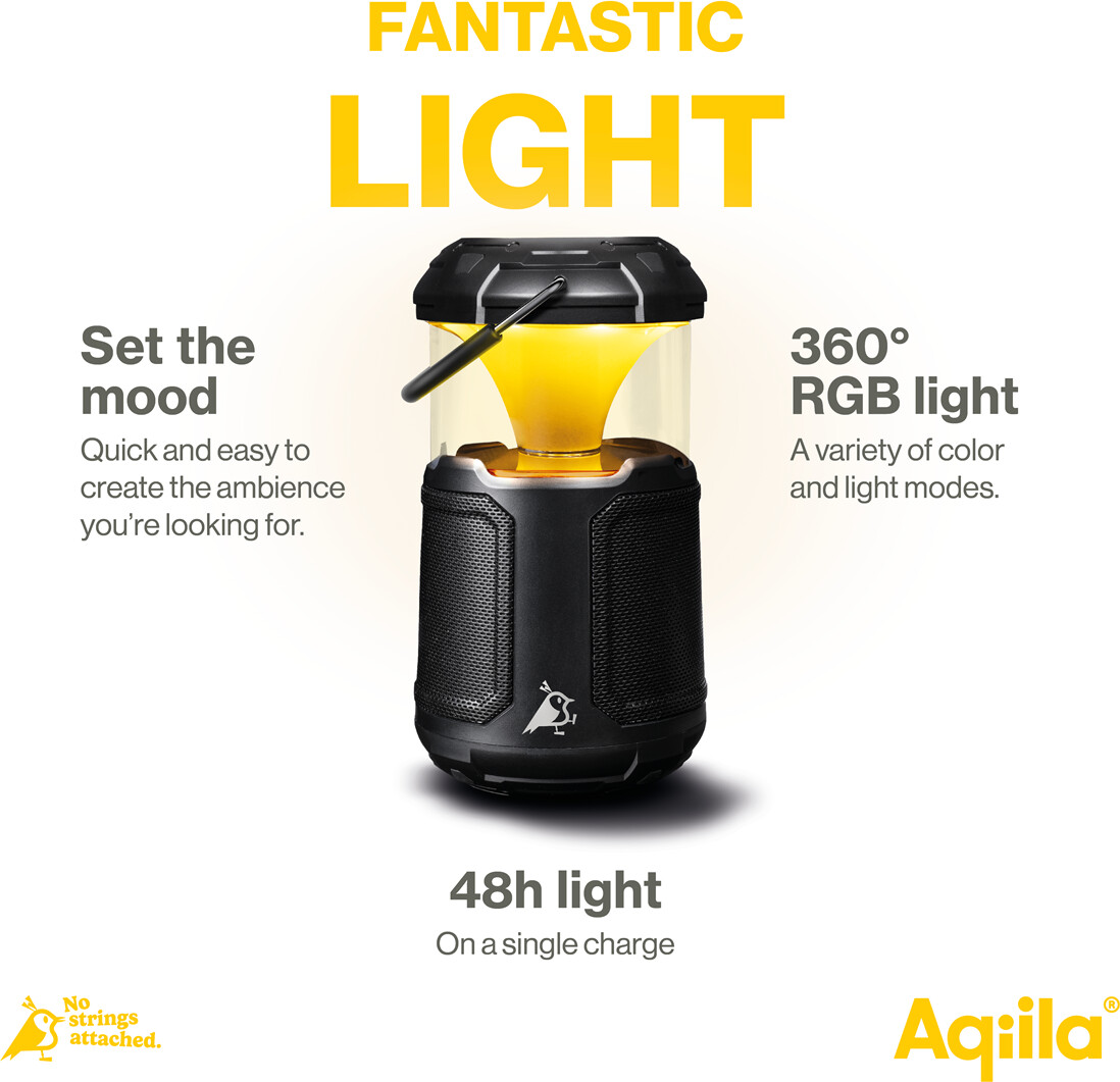 Aqiila - Soundbird B10 - Dimmable Led Light With Speakers