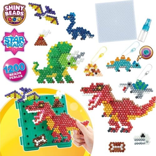 Aquabeads Perler - Dinosaur Sæt - 1200 Stk