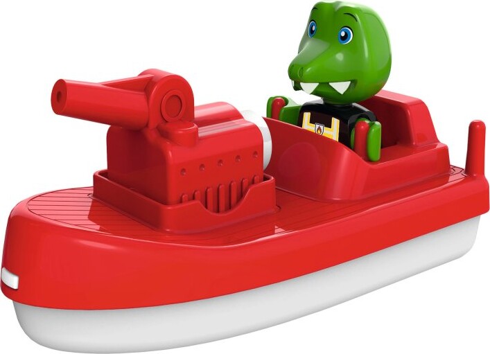Aquaplay - Brandbåd Med Figur - 273