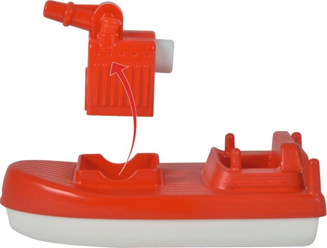 Aquaplay - Brandbåd Med Figur - 273