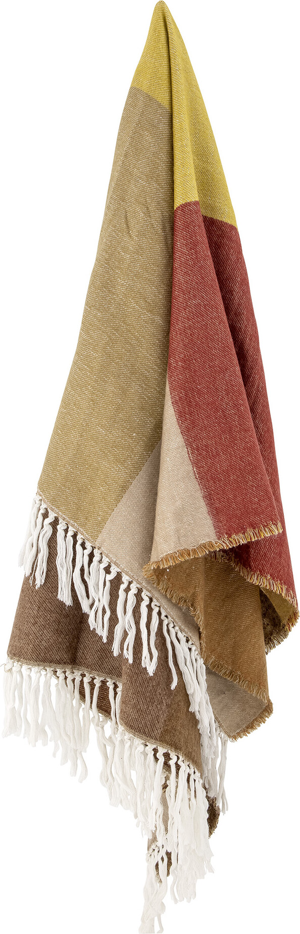 Bloomingville - Ara Plaid - Brun - Akryl - 150X130 Cm
