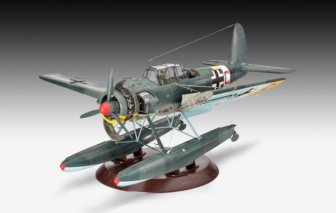 Revell - Arado Ar196A-3 Seaplane - Byggesæt - 1 32 - 03787