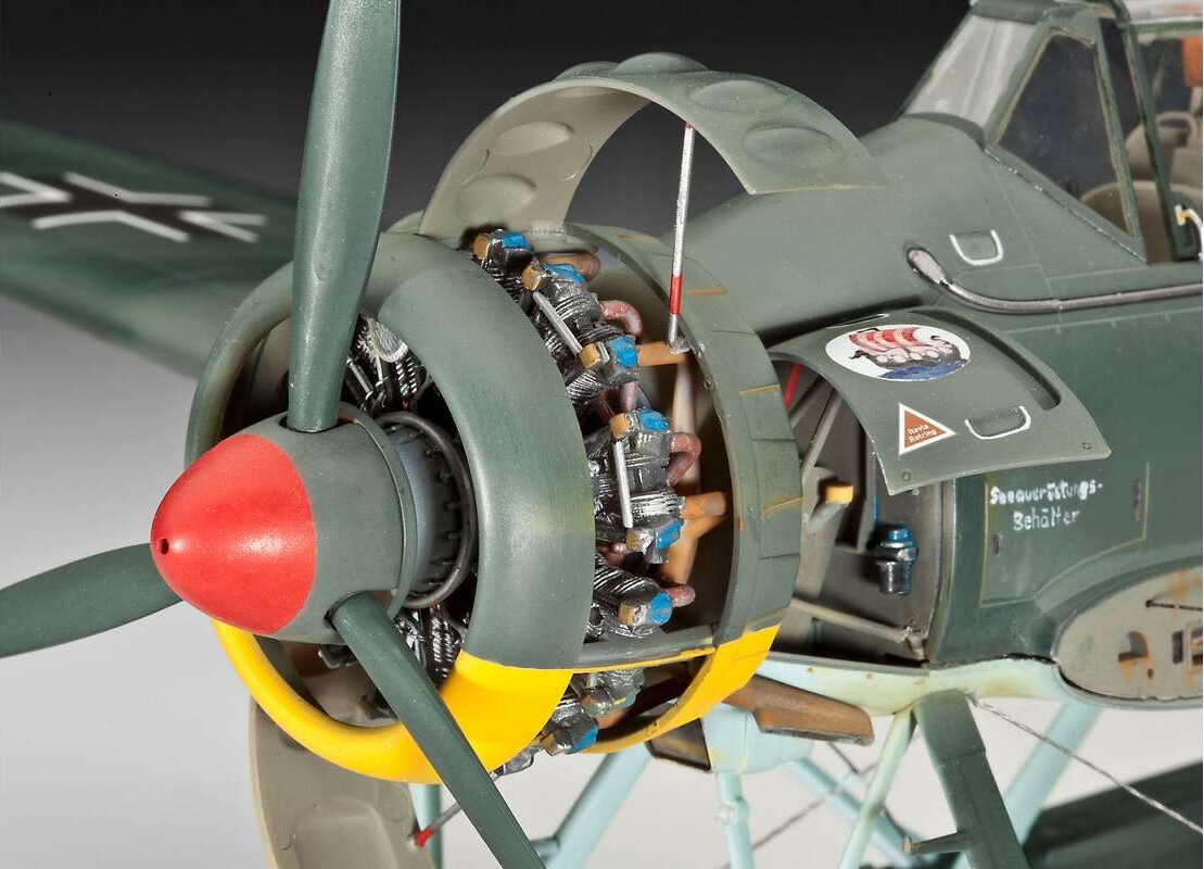 Revell - Arado Ar196A-3 Seaplane - Byggesæt - 1 32 - 03787