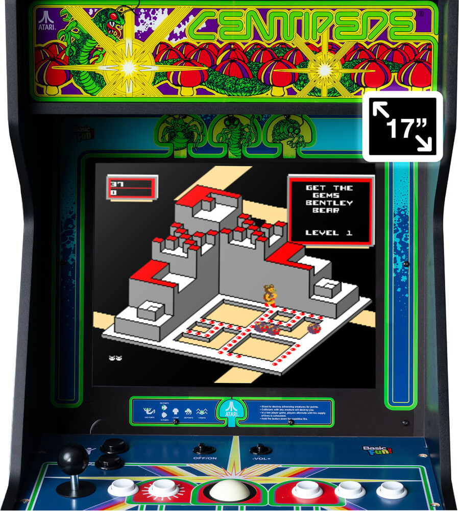 Atari - Arcade 1 Up - Centipede Asteroids Ultra Arcade - 40 Spil