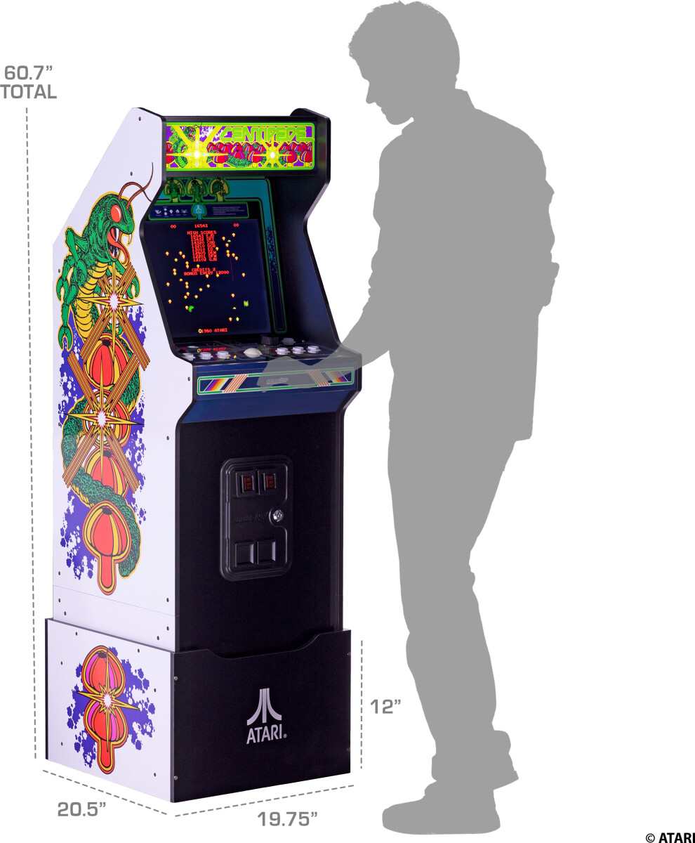 Arcade 1 Up - Atari Legacy Centipede Arkademaskine - 14 Spil