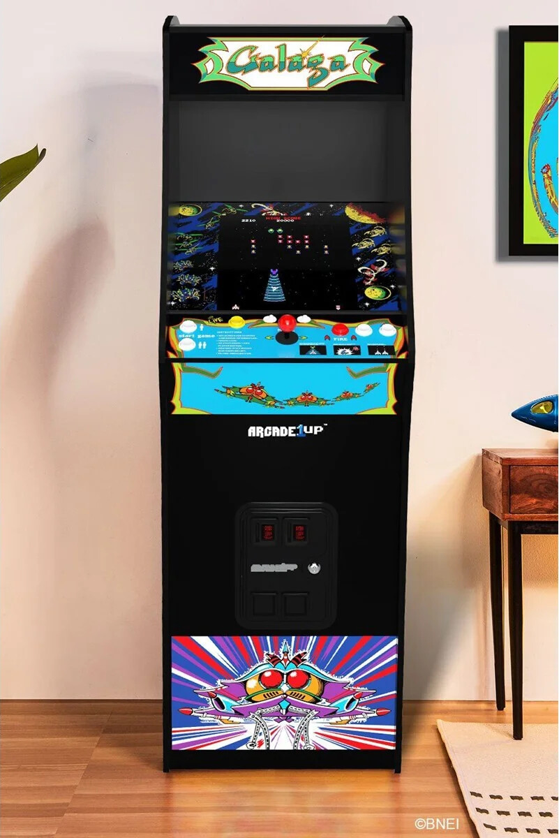 Arcade1Up - Galaga Deluxe Arkademaskine - 14 Spil
