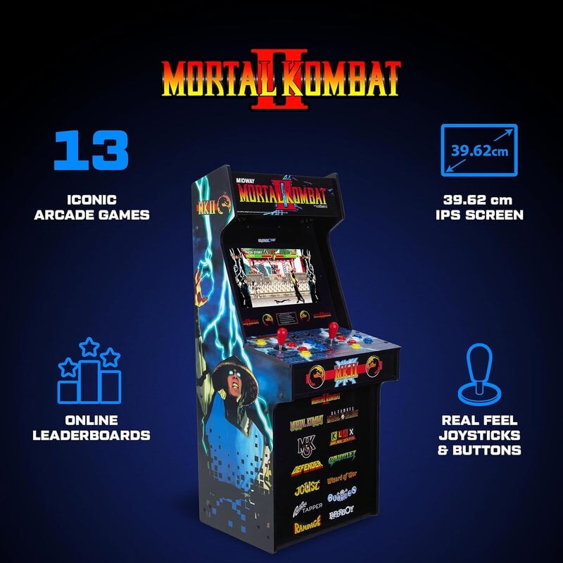 Arcade1Up - Mortal Kombat Arkademaskine - Classic Slim Edition