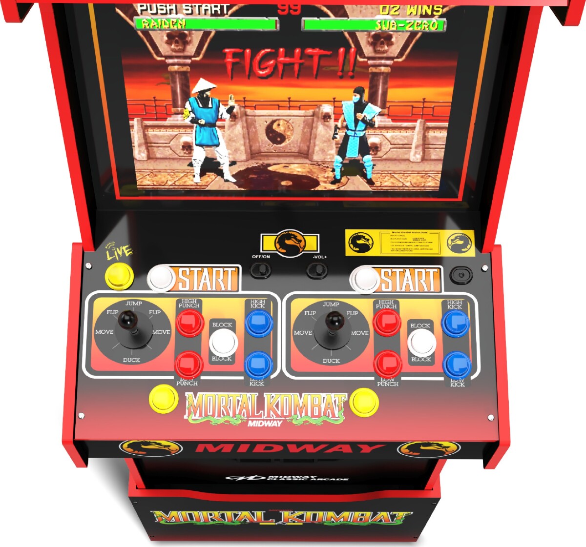 Arcade 1 Up - Mortal Kombat Midway Legacy Arkademaskine - 14 Spil