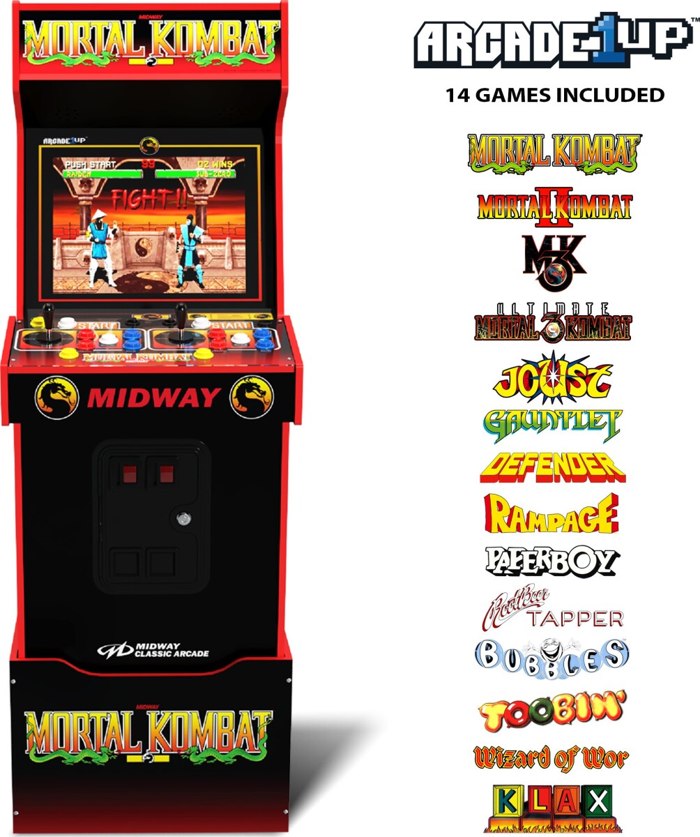 Arcade 1 Up - Mortal Kombat Midway Legacy Arkademaskine - 14 Spil