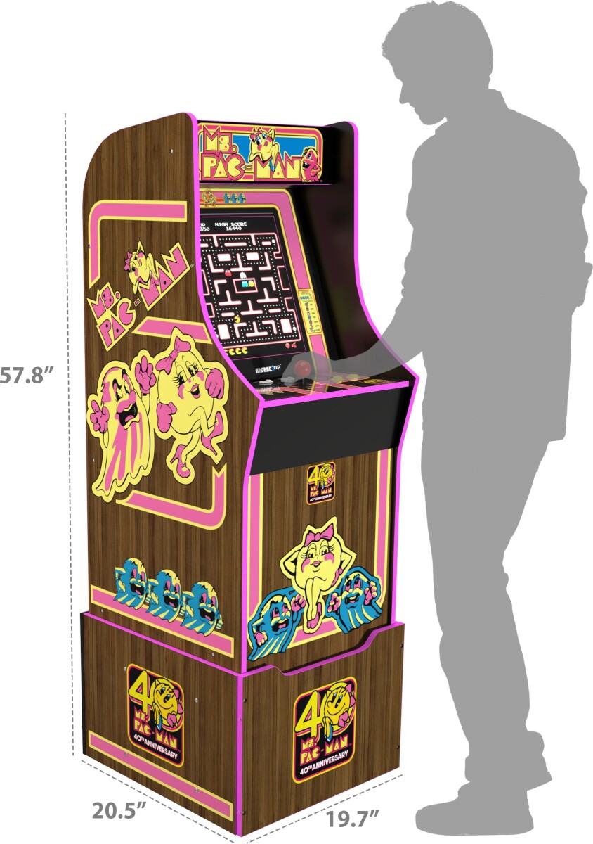 Arcade 1 Up - Ms Pac-Man 40Th Anniversary Arkademaskine