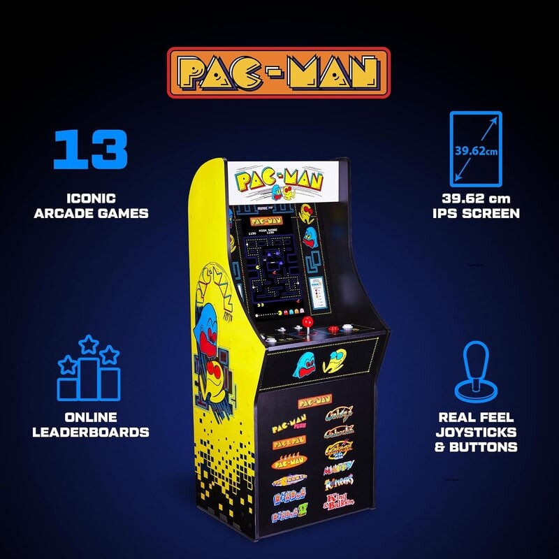 Arcade1Up - Pac-Man Arkademaskine - Classic Slim Edition