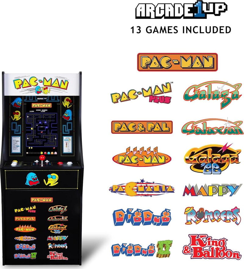 Arcade1Up - Pac-Man Arkademaskine - Classic Slim Edition