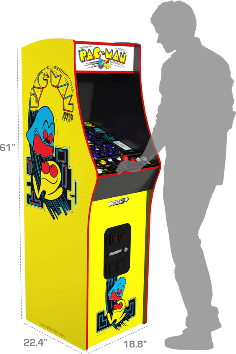 Arcade 1 Up - Pac-Man Deluxe Arkademaskine - 14 Spil