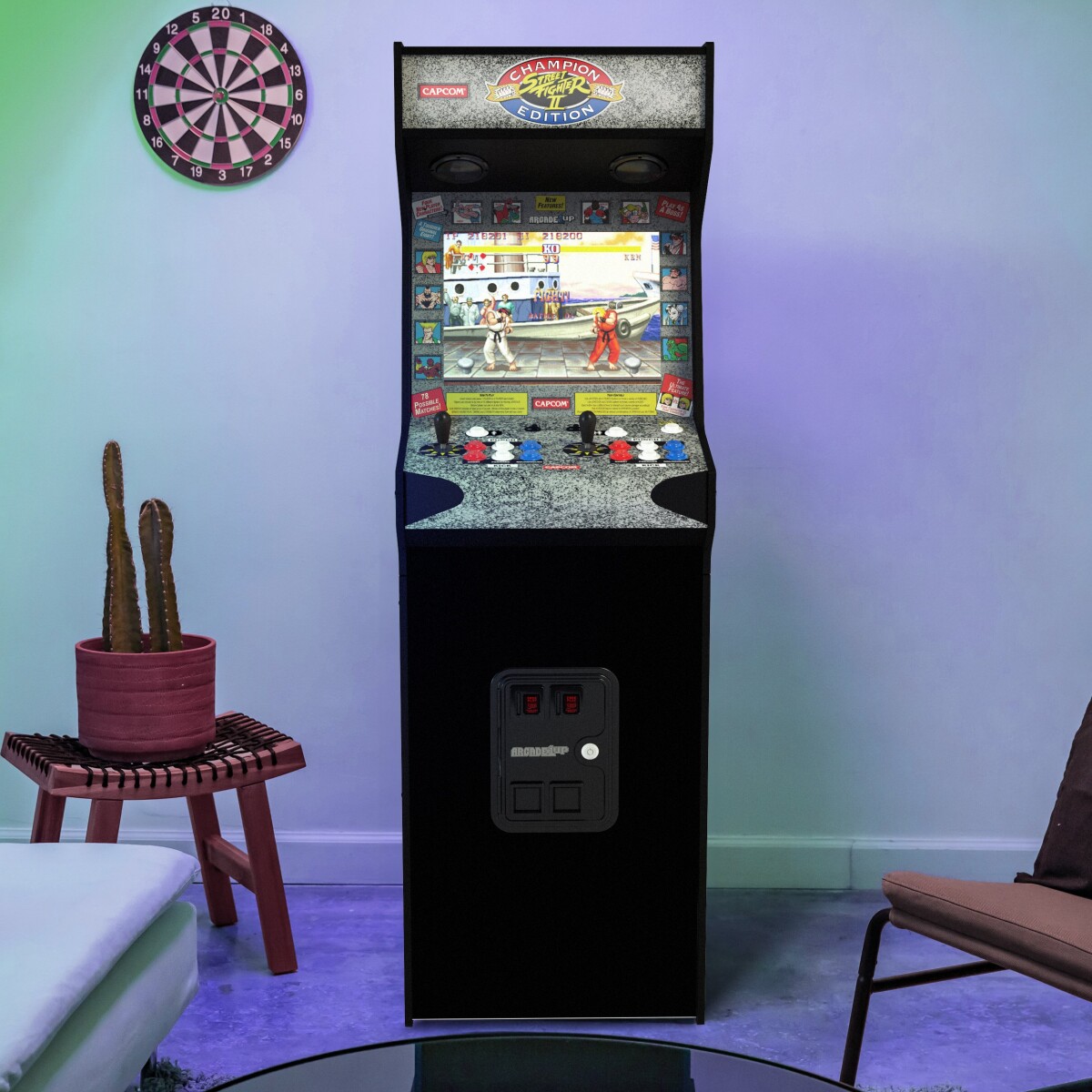 Arcade 1 Up - Street Fighter Deluxe Arkademaskine - 14 Spil