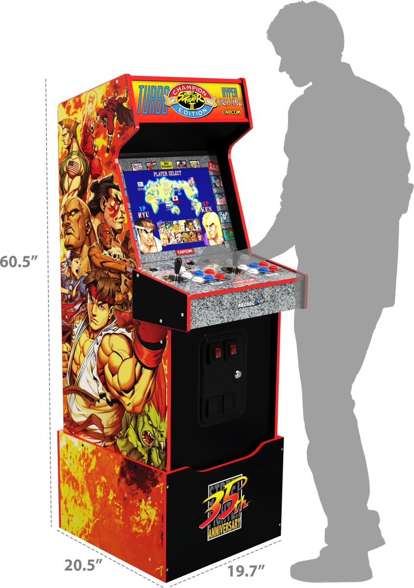Arcade 1 Up - Street Fighter Legacy Arkademaskine - 14 Spil