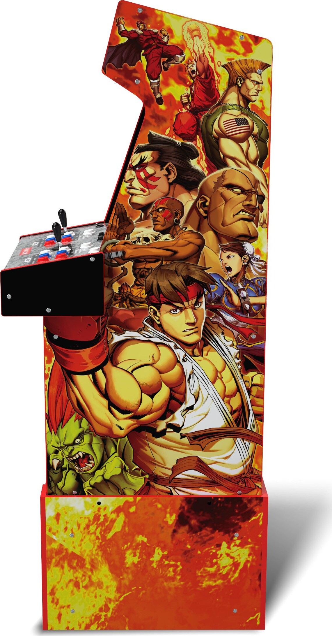 Arcade 1 Up - Street Fighter Legacy Arkademaskine - 14 Spil