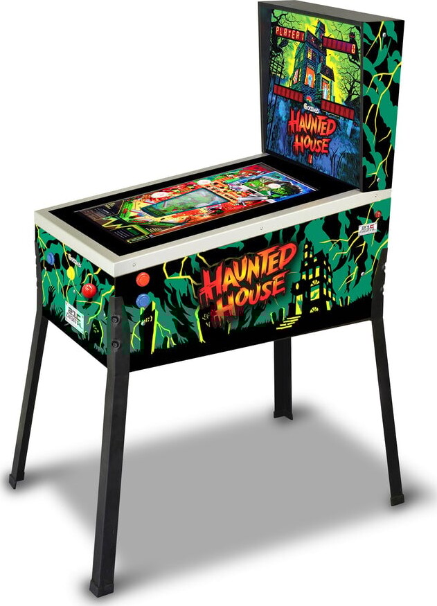 Arcade1Up - Toyshock Pinball Maskine - Haunted House - 8 Spil