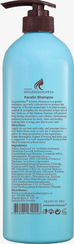 Arganmidas - Keratin Treatment Shampoo - 1000Ml