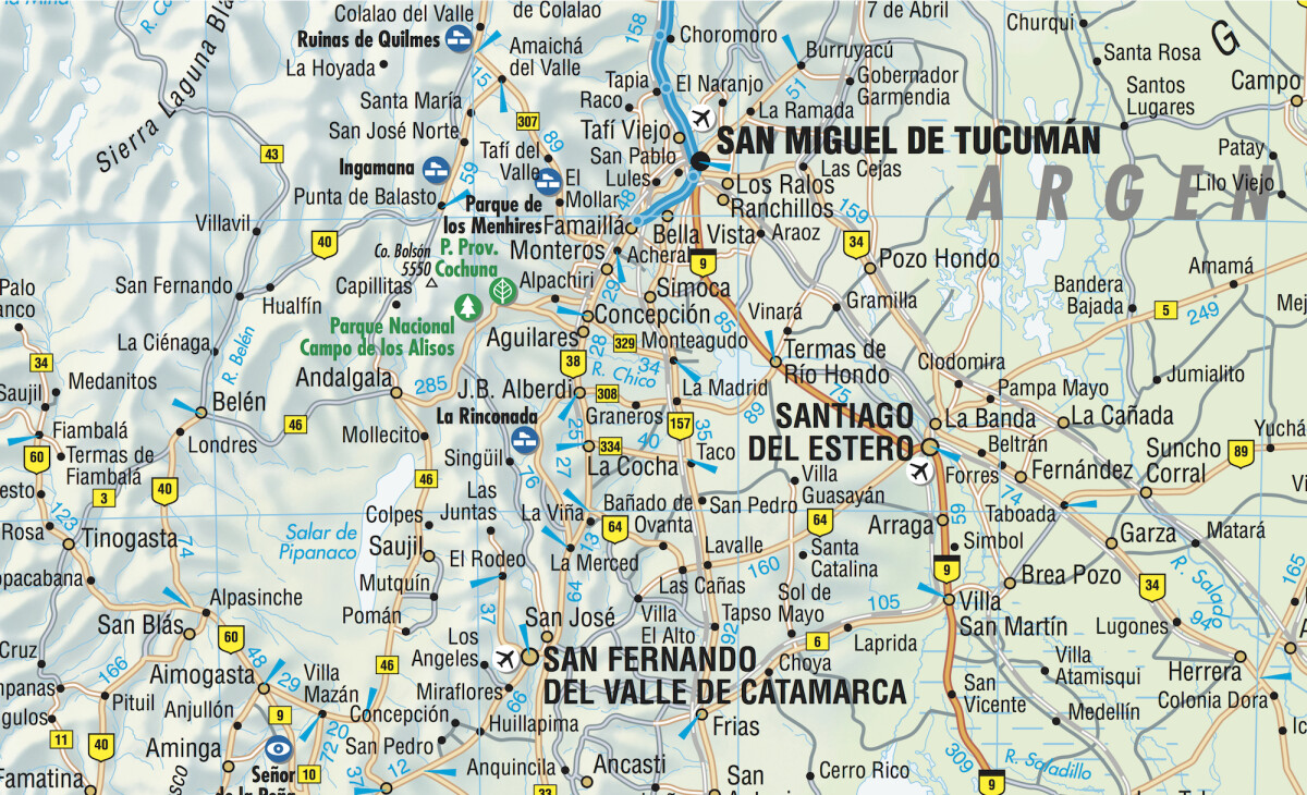 Argentina - Borch Maps