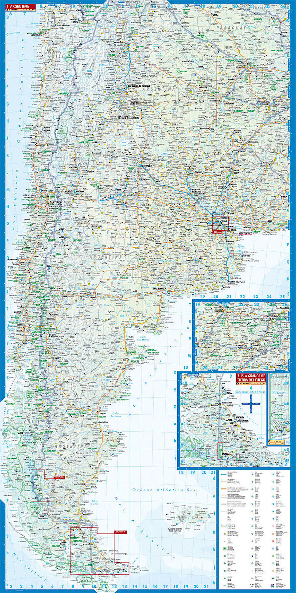 Argentina - Borch Maps