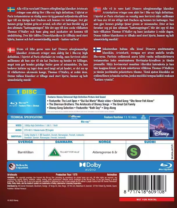 Aristocats - Disney