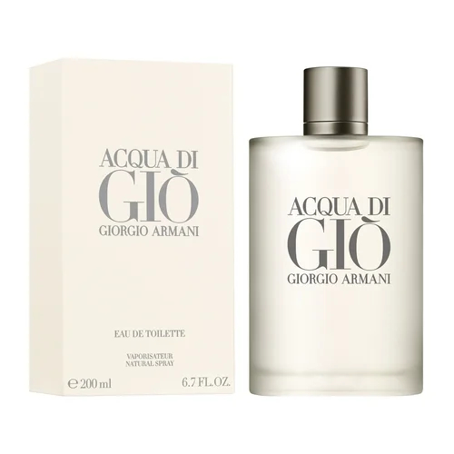 Gio Armani Parfume - Acqua Di Gio - Til Mænd - 200 Ml Edt