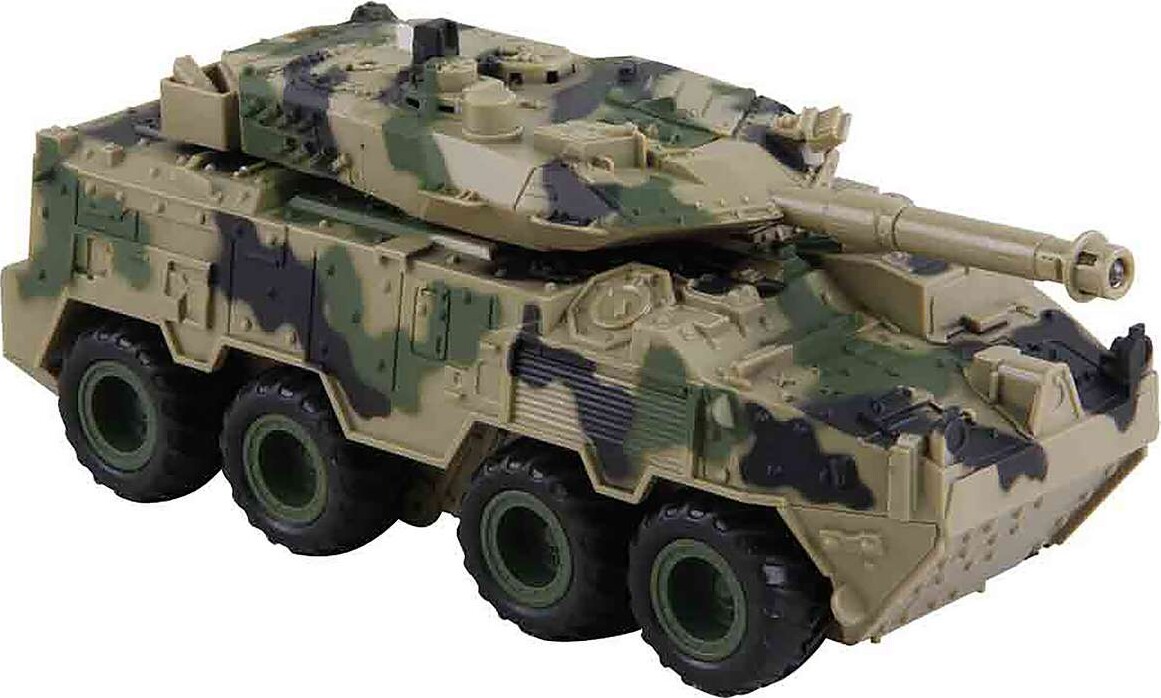 Armored Vehicle Wfriction Light Sound Try-Me - Klx Toys