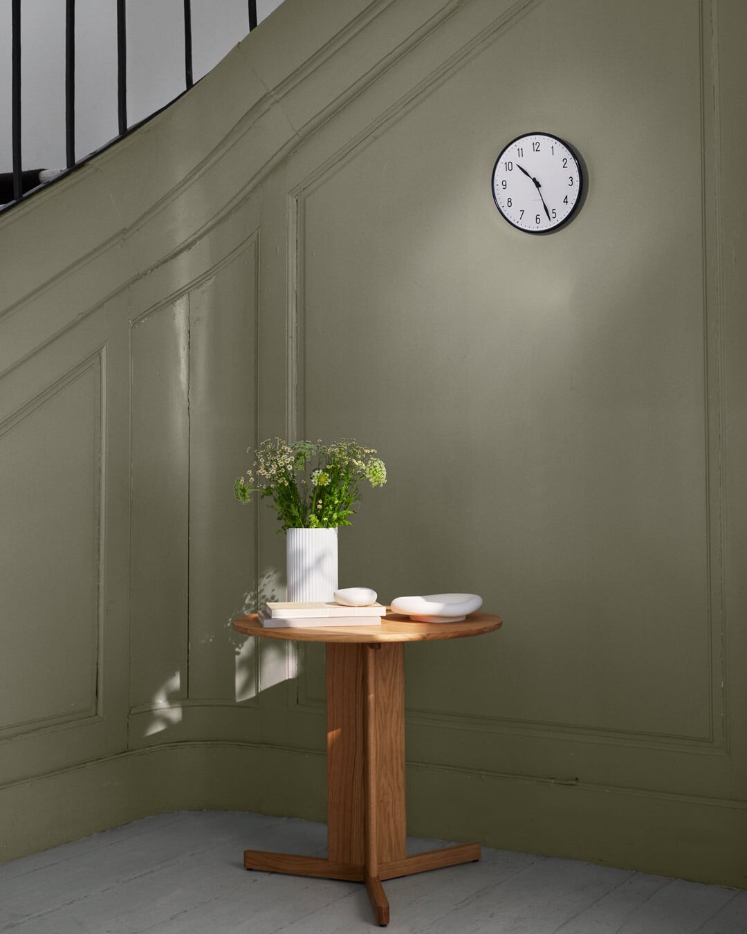 Arne Jacobsen - Station Vægur - 29 Cm - Sort