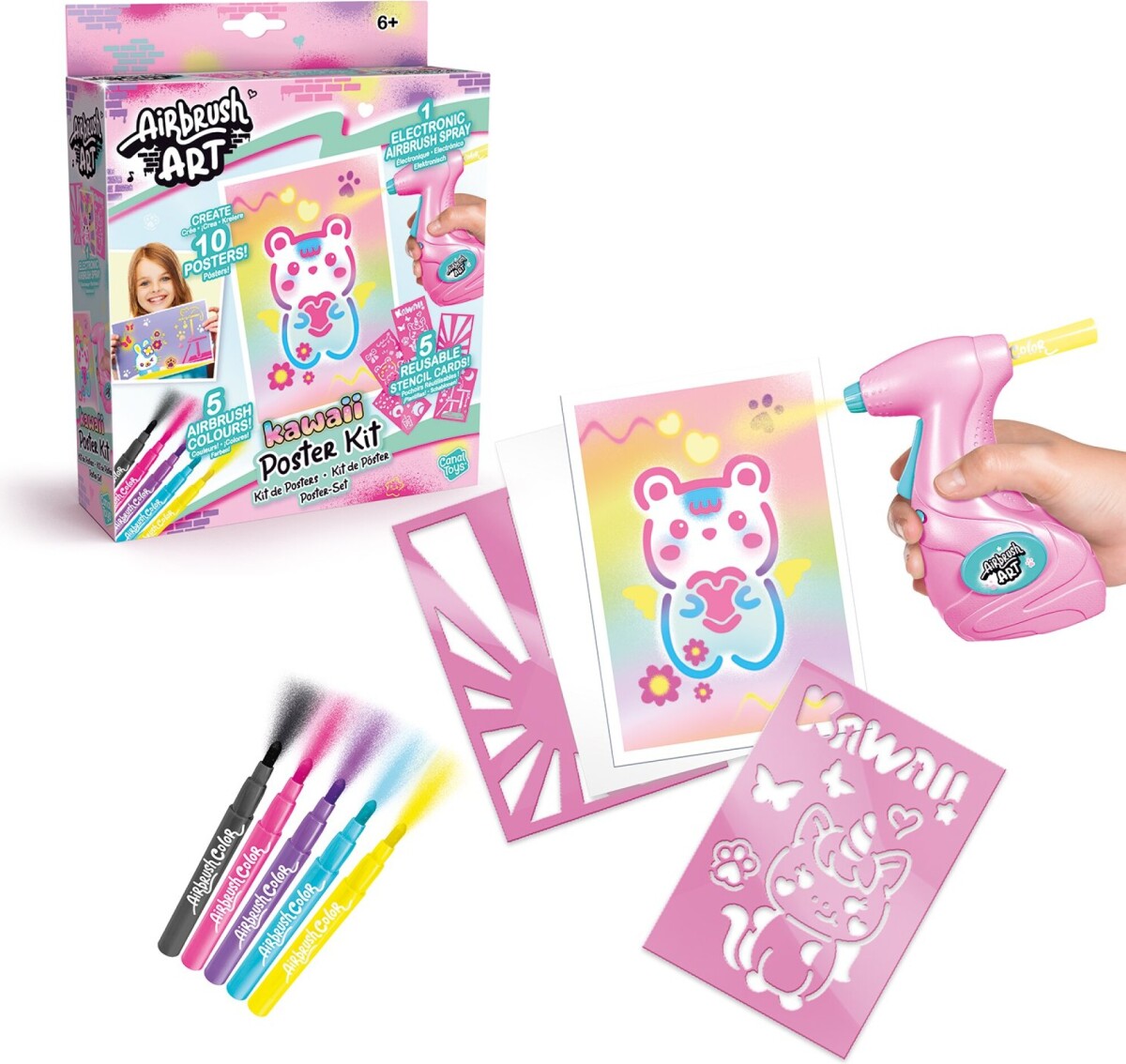Art - Airbrush Minikunstplakat Kit