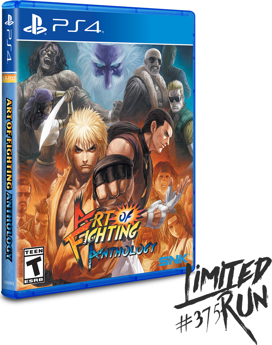 Art Of Fighting Anthology Limited Run 375 Import
