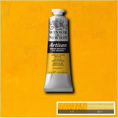 Winsor Newton - Artisan Oliemaling - Cadmium Yellow Medium 37 Ml