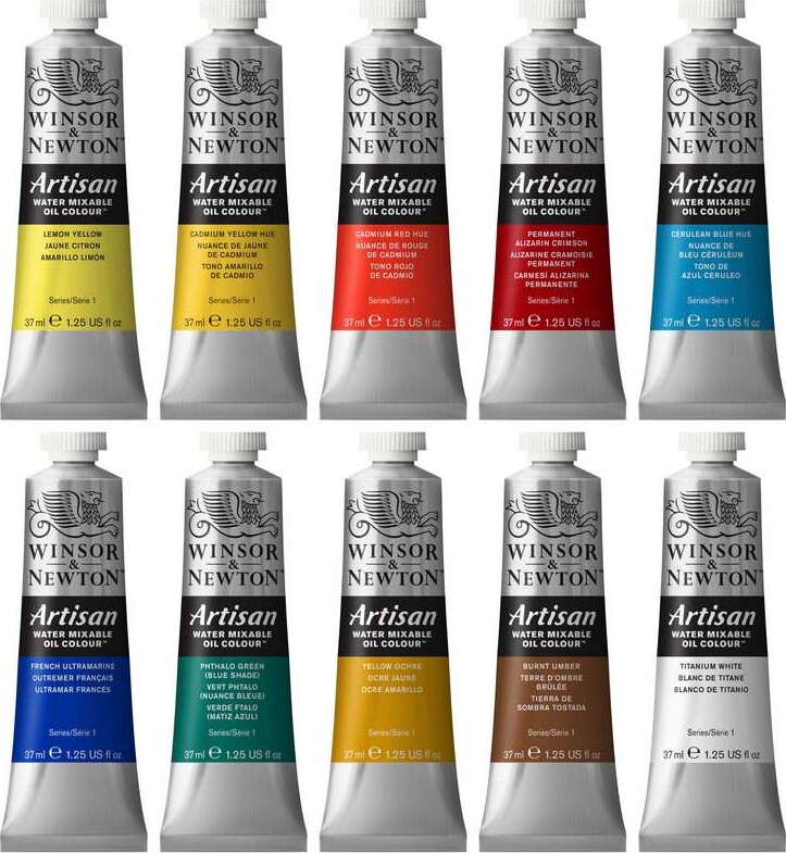 Winsor Newton - Artisan Oliemaling Sæt - 10X37 Ml