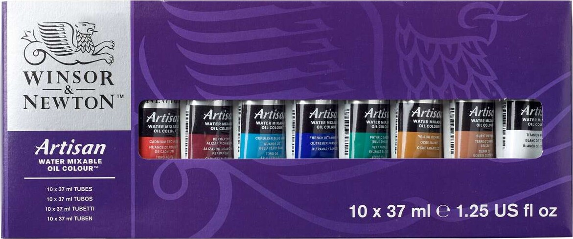 Winsor Newton - Artisan Oliemaling Sæt - 10X37 Ml