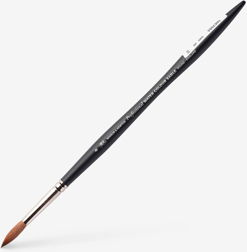 Winsor Newton - Artist Water Col Sable Round 8 - Malerpensel