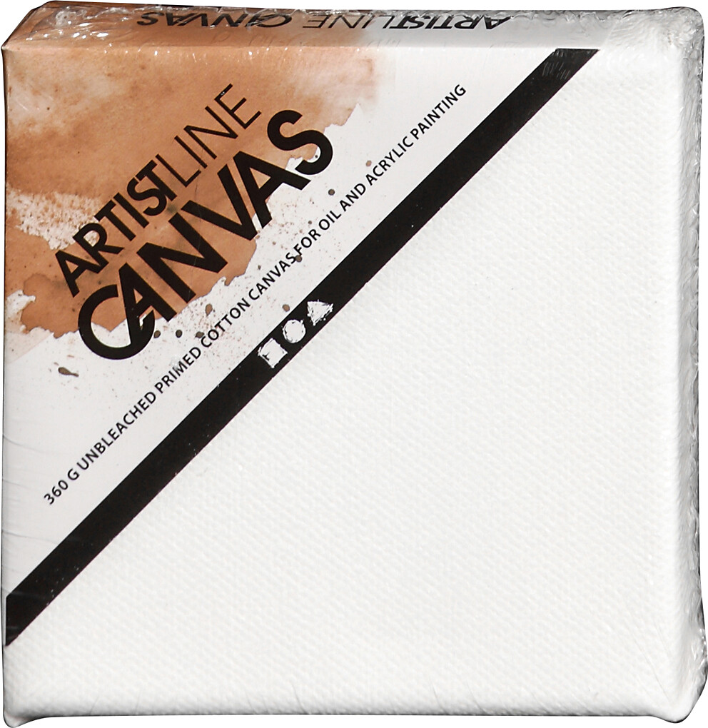 Artistline Canvas - Lærred Til Maleri - 1 6X10X10 Cm - 360 G - Hvid