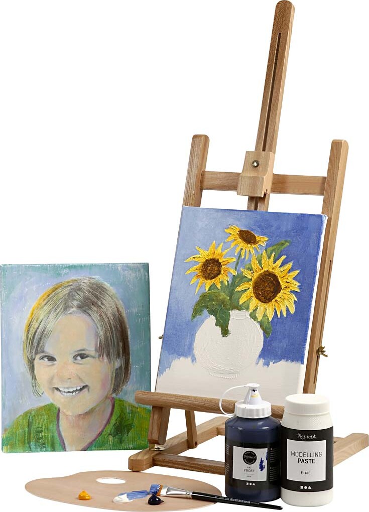 Artistline Canvas - Lærreder - 1 6X24X30 Cm - 360 G - Hvid - 10 Stk