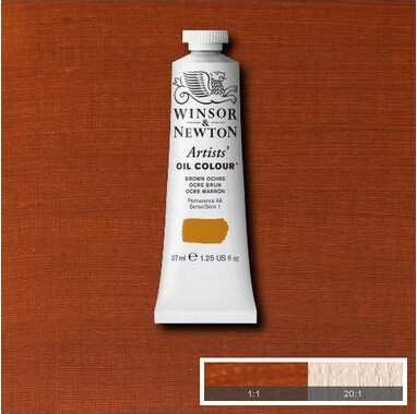 Winsor Newton - Oliemaling - Artists - Brown Ochre 37 Ml