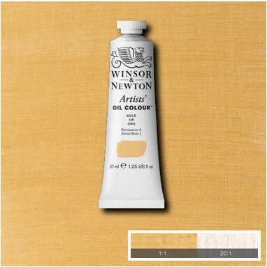 Winsor Newton - Oliemaling - Artists - Gold 37 Ml