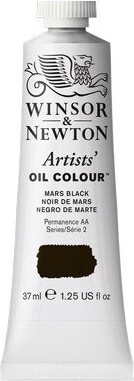 Winsor Newton - Oliemaling - Artists - Mars Black 37 Ml