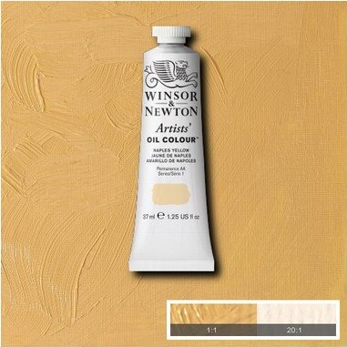 Winsor Newton - Oliemaling - Artists - Naples Yellow 37 Ml