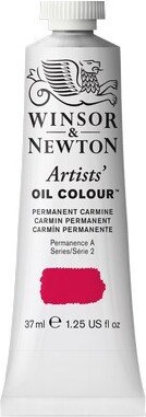 Winsor Newton - Oliemaling - Artists - Permanent Carmine 37 Ml