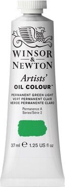 Winsor Newton - Oliemaling - Artists - Permanent Green Light 37 Ml