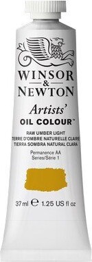 Winsor Newton - Oliemaling - Artists - Raw Umber Light 37 Ml