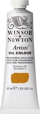 Winsor Newton - Oliemaling - Artists - Transparent Gold Ochre 37 Ml